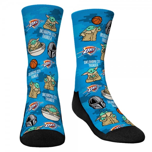 Три пары носков Youth Oklahoma City Thunder Rock Em Socks