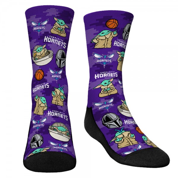 Три пары носков Charlotte Hornets Rock Em Socks Youth