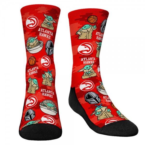Три пары носков Atlanta Hawks Rock Em Socks Youth