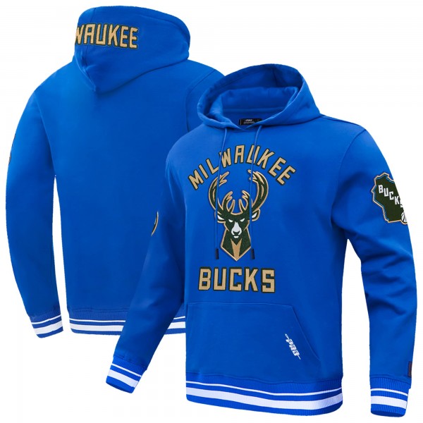 Толстовка Milwaukee Bucks Pro Standard 2024/25 City Edition Chenille Applique - Blue