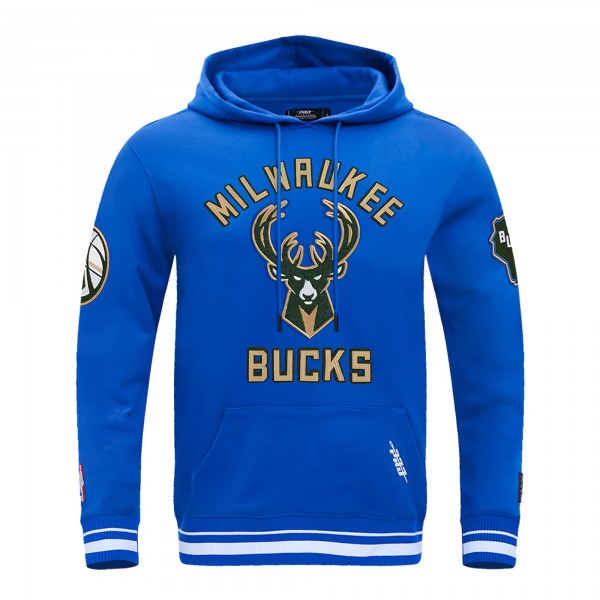 Толстовка Milwaukee Bucks Pro Standard 2024/25 City Edition Chenille Applique - Blue