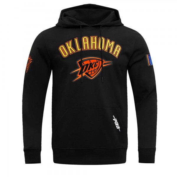 Толстовка Oklahoma City Thunder Pro Standard Black 2024/25 City Edition