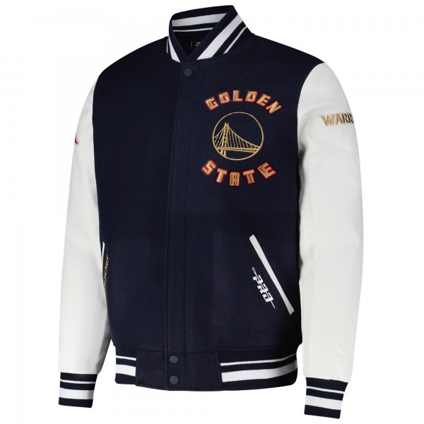 Куртка Golden State Warriors Pro Standard Navy 2024/25 City Edition Wool Varsity