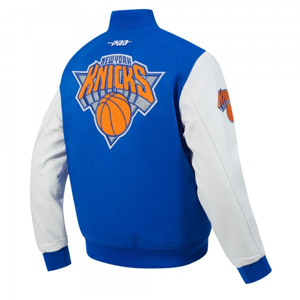 Кофта на молнии New York Knicks Pro Standard 2024/25 City Edition Wool Varsity - Blue