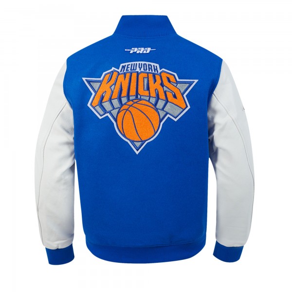 Кофта на молнии New York Knicks Pro Standard 2024/25 City Edition Wool Varsity - Blue