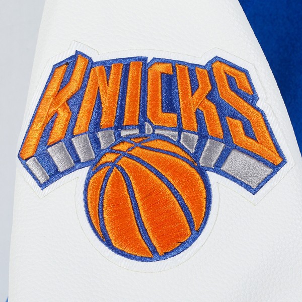 Кофта на молнии New York Knicks Pro Standard 2024/25 City Edition Wool Varsity - Blue