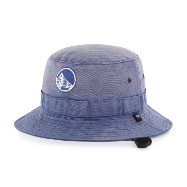 Бейсболка Golden State Warriors 47 Royal Buxton Garment Washed Bucket