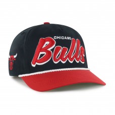 Бейсболка Chicago Bulls 47 Black/Red Dropshadow Rope Hitch