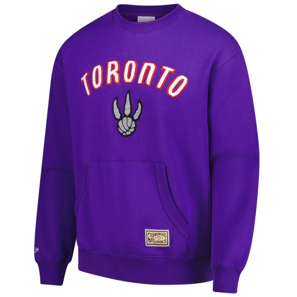 Toronto Raptors Mitchell & Ness Purple Nights Pullover Sweatshirt