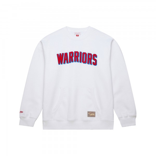 Кофта Golden State Warriors Mitchell & Ness Nights - White