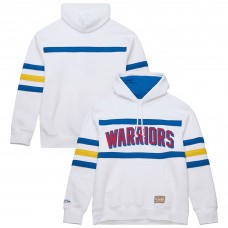 Толстовка Golden State Warriors Mitchell & Ness Hardwood Classics Nights Head Coach - White