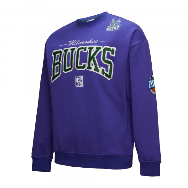 Кофта Milwaukee Bucks Mitchell & Ness Hardwood Classics There & Back 2.0 Vintage - Purple