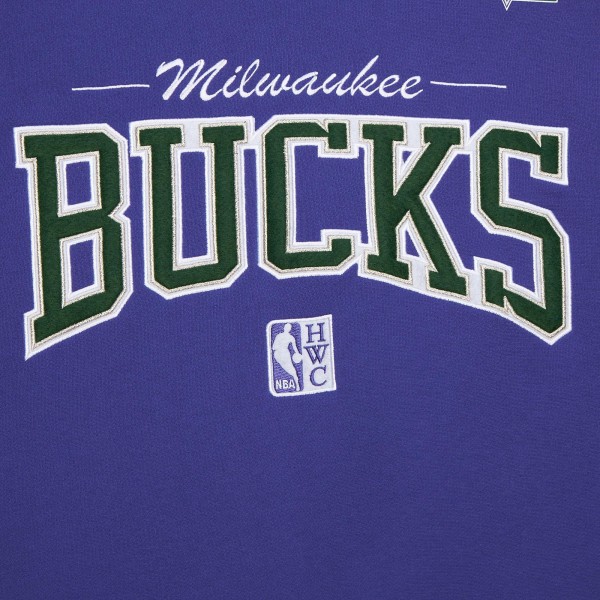 Кофта Milwaukee Bucks Mitchell & Ness Hardwood Classics There & Back 2.0 Vintage - Purple