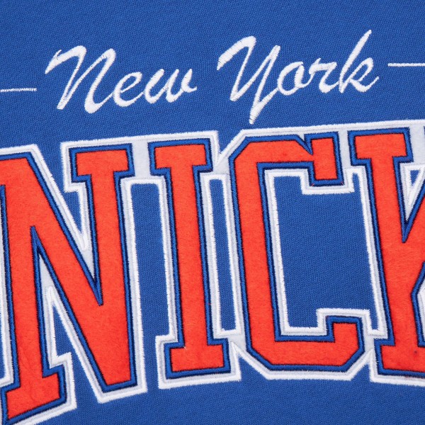 Кофта New York Knicks Mitchell & Ness Hardwood Classics There & Back 2.0 Vintage - Blue