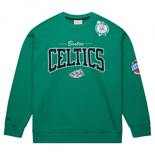 Кофта Boston Celtics Mitchell & Ness Hardwood Classics There & Back 2.0 Vintage - Kelly Green