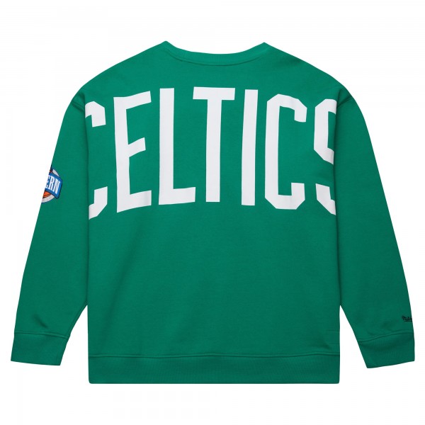 Кофта Boston Celtics Mitchell & Ness Hardwood Classics There & Back 2.0 Vintage - Kelly Green