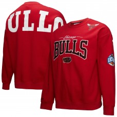 Кофта Chicago Bulls Mitchell & Ness Red Hardwood Classics There & Back 2.0 Vintage