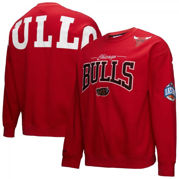 Кофта Chicago Bulls Mitchell & Ness Red Hardwood Classics There & Back 2.0 Vintage