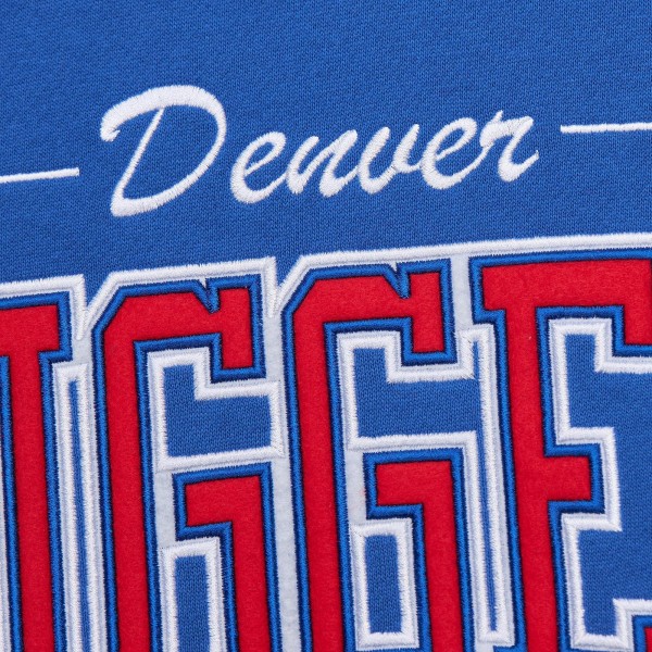 Кофта Denver Nuggets Mitchell & Ness Royal Hardwood Classics There & Back 2.0 Vintage