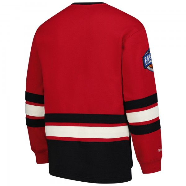 Кофта Chicago Bulls Mitchell & Ness Red Hardwood Classics Heritage Lace-Up