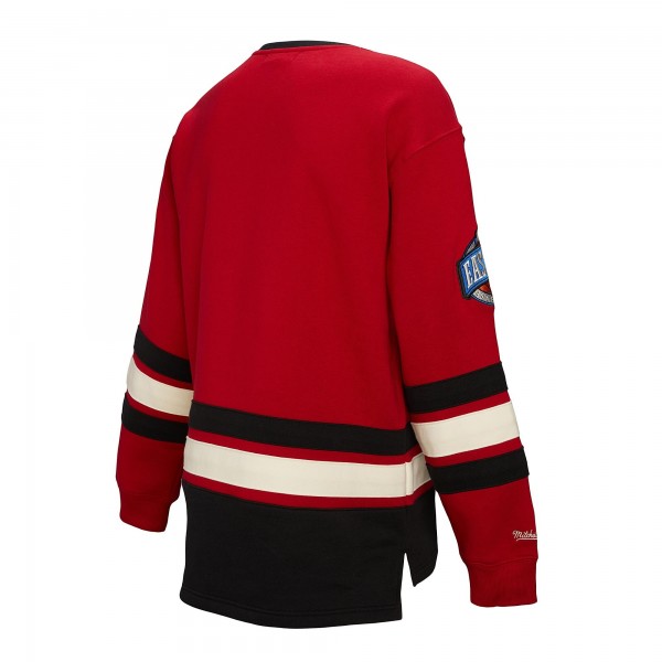 Кофта Chicago Bulls Mitchell & Ness Red Hardwood Classics Heritage Lace-Up