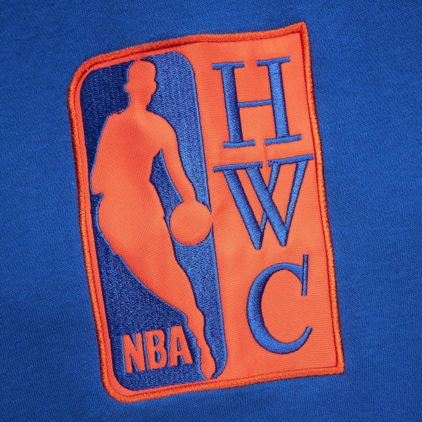 Кофта New York Knicks Mitchell & Ness Hardwood Classics Heritage Lace-Up - Blue