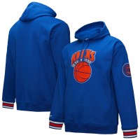 Толстовка New York Knicks Mitchell & Ness Chainstitch Applique Vintage Heavyweight - Blue
