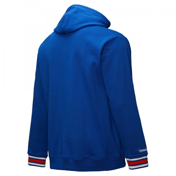 Толстовка New York Knicks Mitchell & Ness Chainstitch Applique Vintage Heavyweight - Blue
