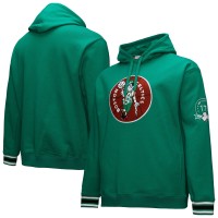 Толстовка Boston Celtics Mitchell & Ness Chainstitch Applique Vintage Heavyweight - Kelly Green
