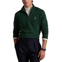 Поло Кофта на короткой молнии New York Yankees Ralph Lauren Green Estate