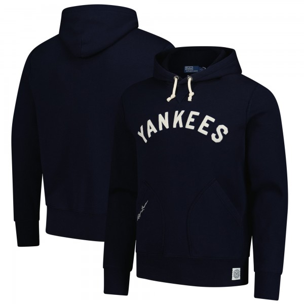 Поло Толстовка New York Yankees Ralph Lauren Navy