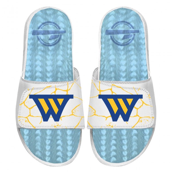 Шлепки Golden State Warriors ISlide Unisex Shattered