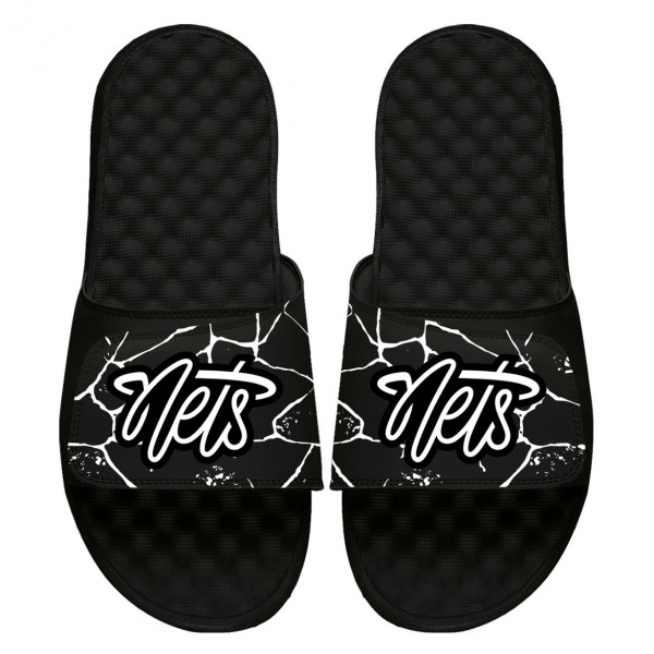 Brooklyn Nets ISlide Unisex Shattered Slide Sandals