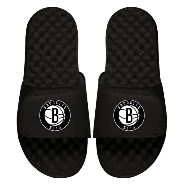 Brooklyn Nets ISlide Unisex Global Logo Slide Sandals