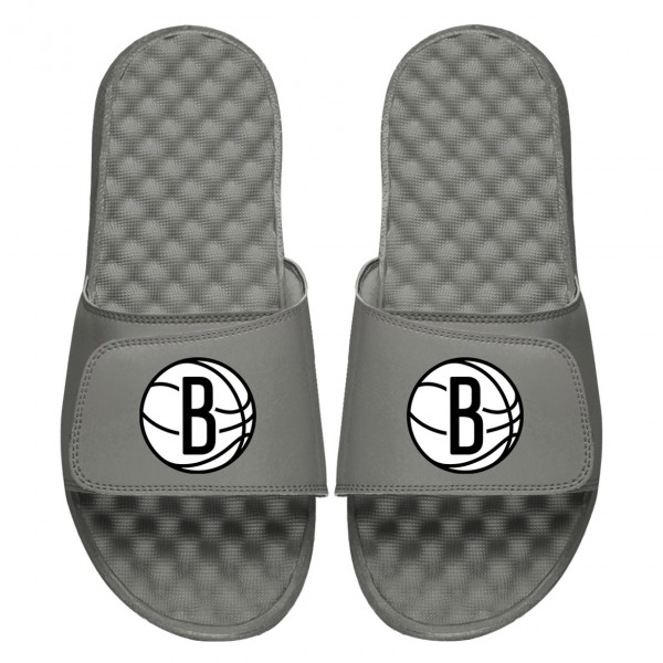 Шлепки Brooklyn Nets ISlide Unisex Logo