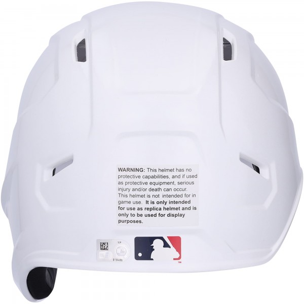Mike Piazza Los Angeles Dodgers Autographed Fanatics Authentic White Batting Helmet with Rookie of the Year Stats Inscriptions - Limited Edition of 12