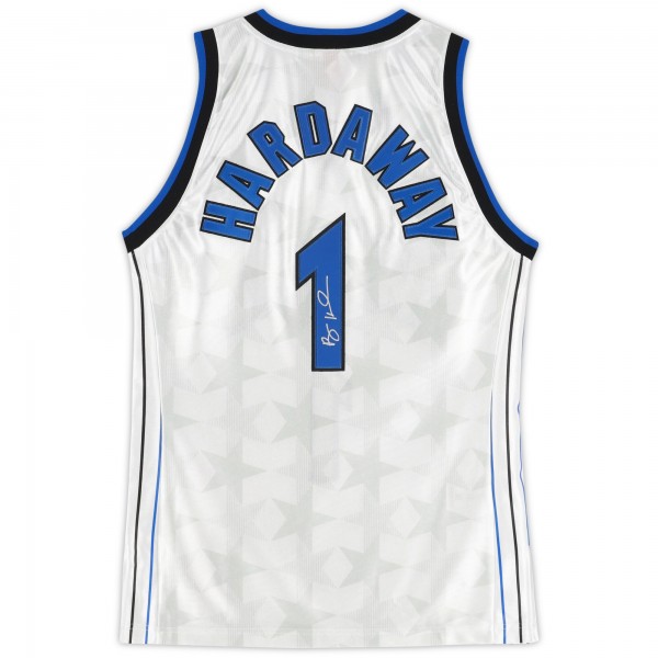 Игровая джерси Penny Hardaway Orlando Magic Autographed Fanatics Authentic Mitchell & Ness White 1998-99 Authentic