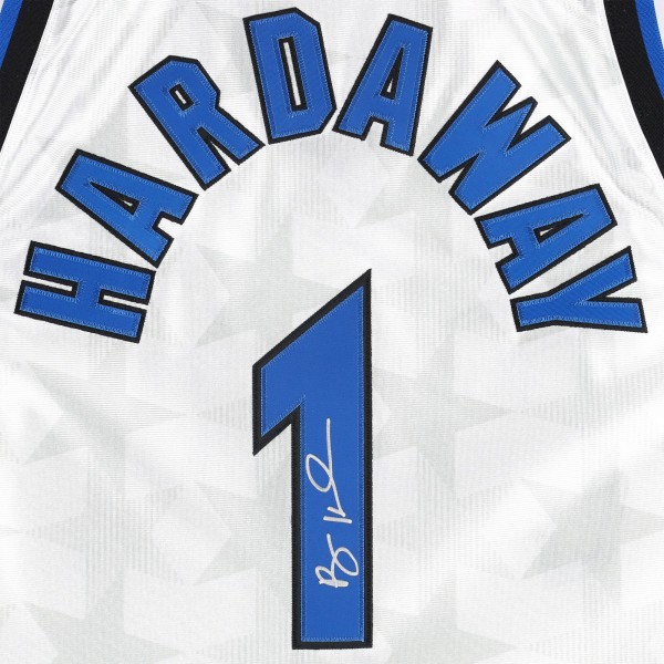 Игровая джерси Penny Hardaway Orlando Magic Autographed Fanatics Authentic Mitchell & Ness White 1998-99 Authentic