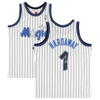 Игровая джерси Penny Hardaway Orlando Magic Autographed Fanatics Authentic Mitchell & Ness White 1993-94 Swingman