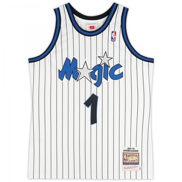 Penny Hardaway Orlando Magic Autographed Fanatics Authentic Mitchell & Ness White 1993-94 Authentic Jersey
