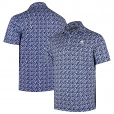 New York Yankees Navy 4K Tri-Blend Polo