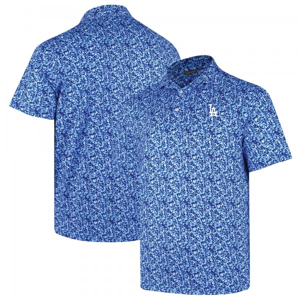 Los Angeles Dodgers Royal 4K Tri-Blend Polo