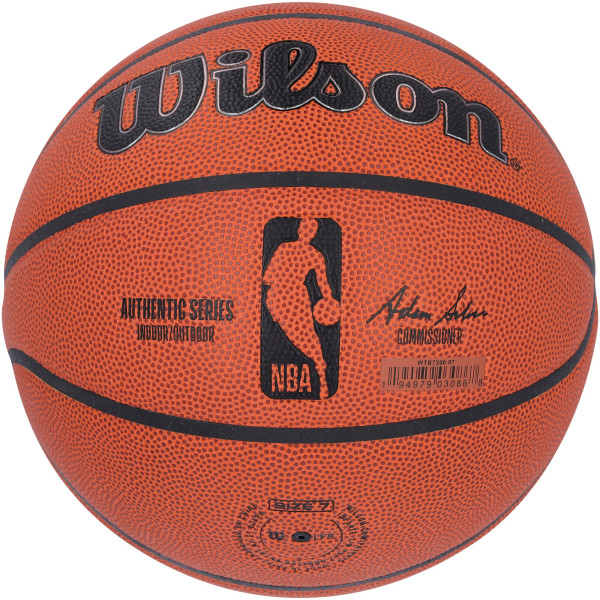 Мяч с автографом Jerry Lucas New York Knicks Fanatics Authentic Wilson Authentic Series Indoor/Outdoor