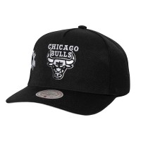 Бейсболка Chicago Bulls Mitchell & Ness Black 1998 NBA Finals Born To Win Pro Crown