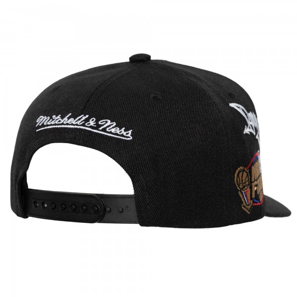 Бейсболка Chicago Bulls Mitchell & Ness Black 1998 NBA Finals Born To Win Pro Crown