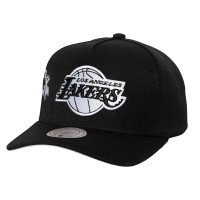 Бейсболка Los Angeles Lakers Mitchell & Ness Black 2010 NBA Finals Born To Win Pro Crown