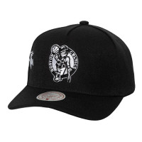 Бейсболка Boston Celtics Mitchell & Ness Black 2008 NBA Finals Born To Win Pro Crown