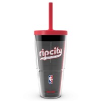 Portland Trail Blazers Tervis 2024/25 City Edition 24oz. Classic Tumbler with Straw