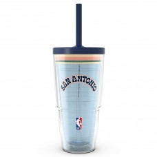 San Antonio Spurs Tervis 2024/25 City Edition 24oz. Classic Tumbler with Straw