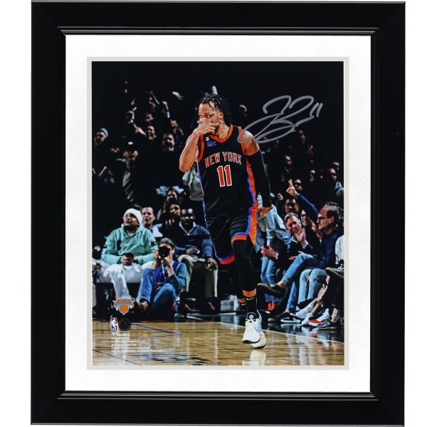 Фото с автографом Jalen Brunson New York Knicks Fanatics Authentic 8 x 10 Celebration